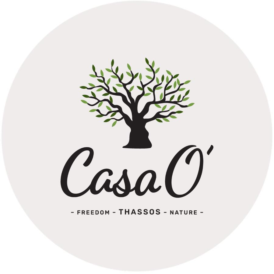 Casa O' - Moderne Villa Mit Grosser Terrasse Und Privatem Swimmingpool Skala Potamia  Ngoại thất bức ảnh