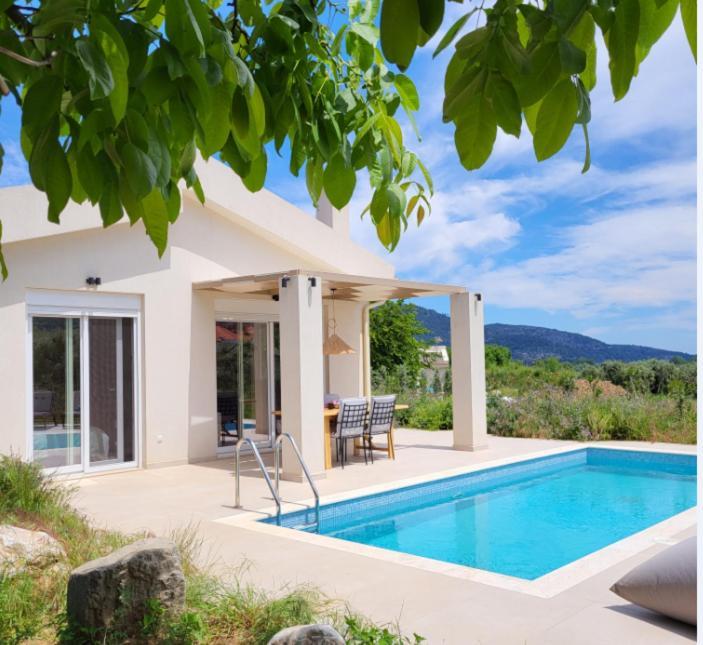 Casa O' - Moderne Villa Mit Grosser Terrasse Und Privatem Swimmingpool Skala Potamia  Ngoại thất bức ảnh