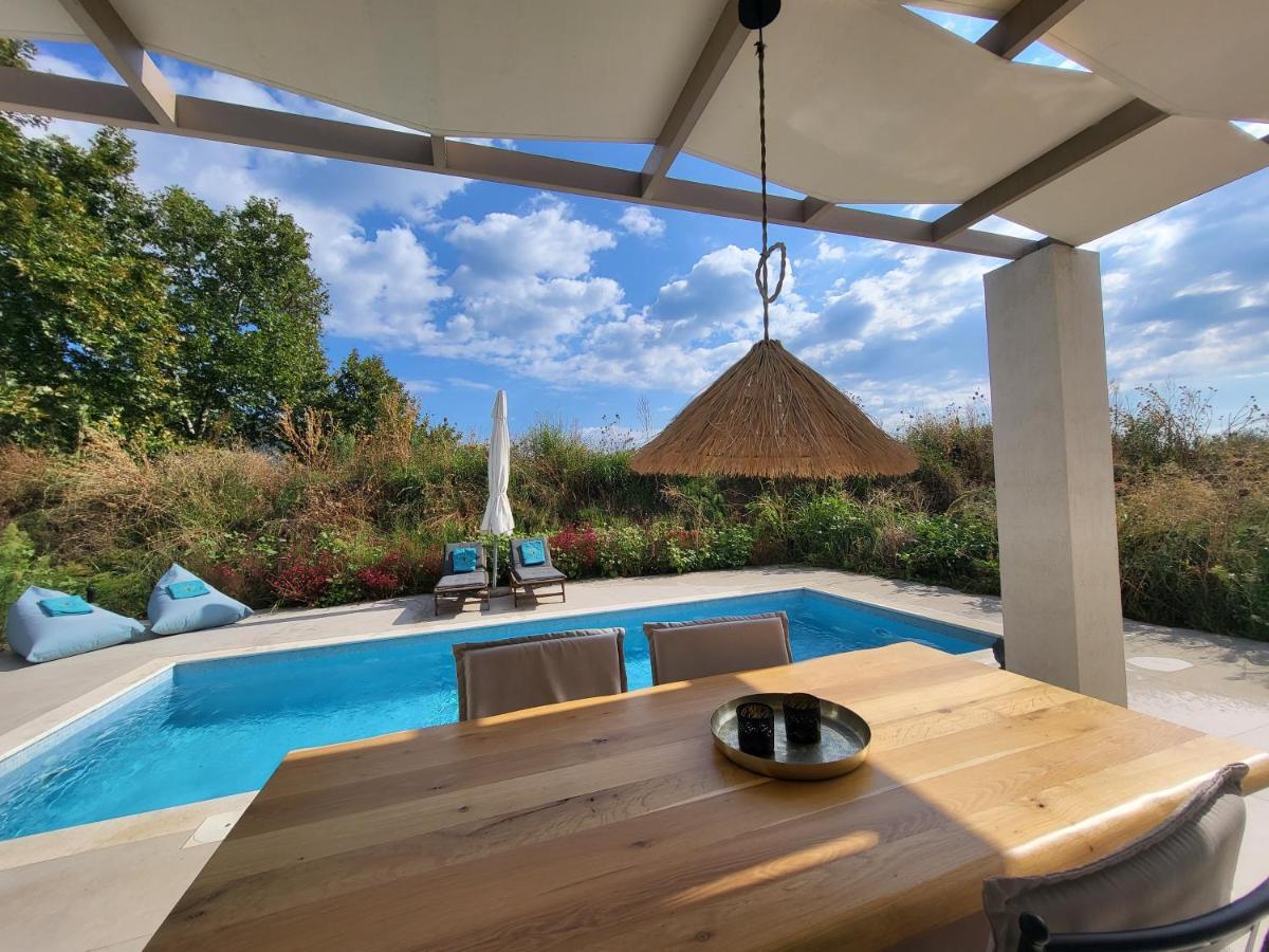 Casa O' - Moderne Villa Mit Grosser Terrasse Und Privatem Swimmingpool Skala Potamia  Ngoại thất bức ảnh