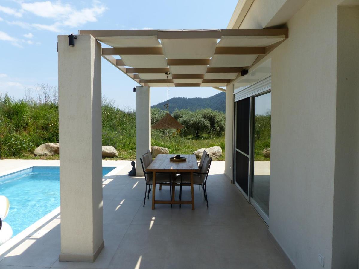 Casa O' - Moderne Villa Mit Grosser Terrasse Und Privatem Swimmingpool Skala Potamia  Ngoại thất bức ảnh