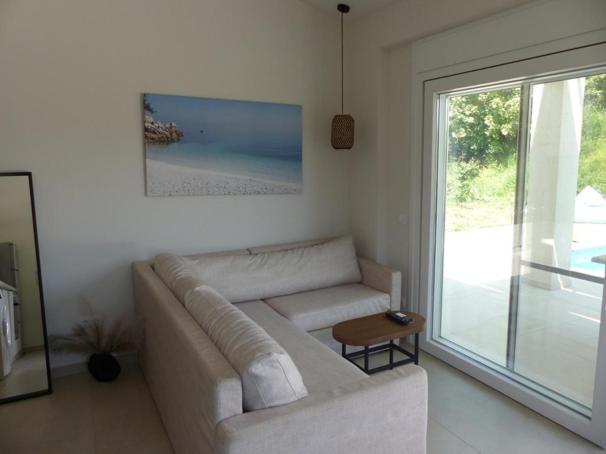 Casa O' - Moderne Villa Mit Grosser Terrasse Und Privatem Swimmingpool Skala Potamia  Ngoại thất bức ảnh