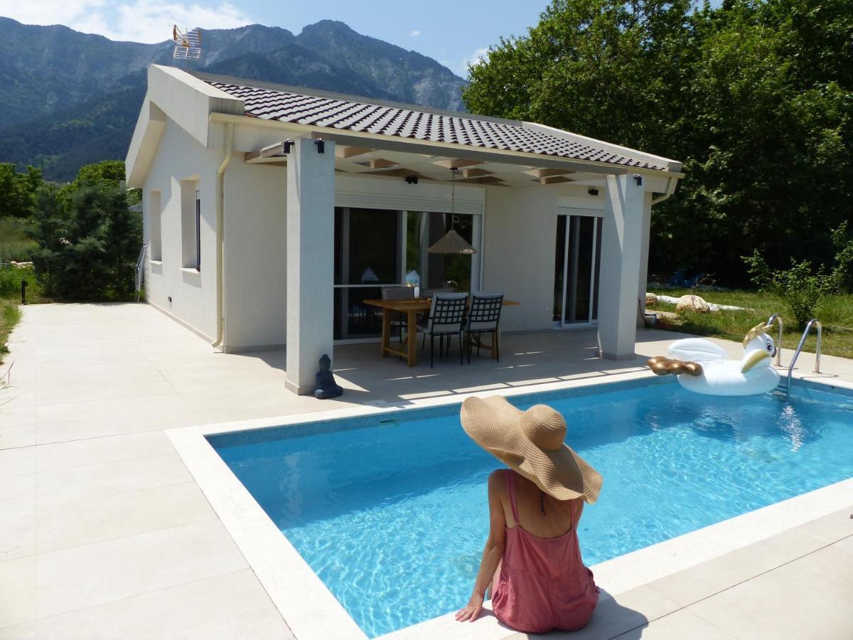 Casa O' - Moderne Villa Mit Grosser Terrasse Und Privatem Swimmingpool Skala Potamia  Ngoại thất bức ảnh